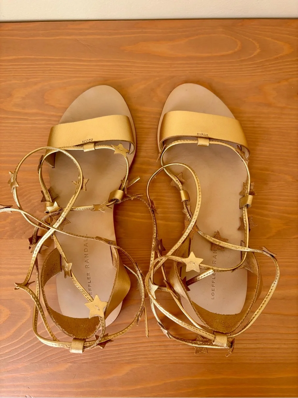 Loeffler Randall gold star